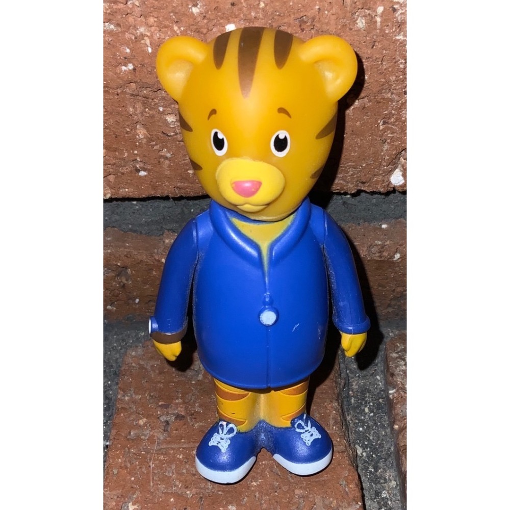 Daniel Tiger Action Figure Blue Coat Snowy Day Winter Toy PBS Kids Neighborhood